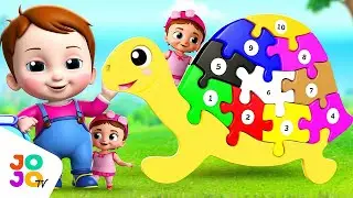 Learn Numbers with Baby & Boy | Fun Tortoise Toy Adventure | Numbers Learning