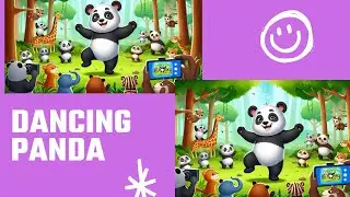 DANCING PANDA,#KIDS STORIES#BED TIME STORIES #RELAXING MUSIC FOR KIDS