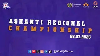 NSMQ 2025: ASHANTI CHAMPIONSHIP - CONTEST 6
