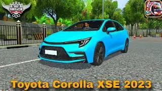 МОД БУССИД TOYOTA COROLLA XSE 2023 | Мод автомобиля Бусида | Автобусный мод Bussid | Симулятор Ав...