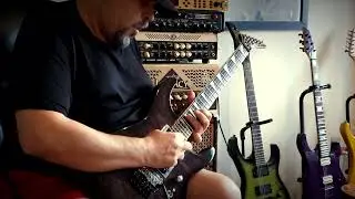 Jackson SL2 USA Select soloist, Seymour Duncan JB & Jazz pickups. Andy James style Backing track.