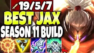 Destroy them ALL with the Best Season 11 Jax Build 🔥 LoL Top Jax s11 Gameplay - League Of Legends