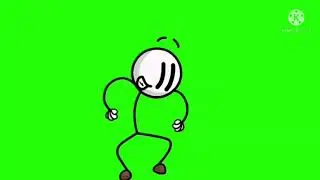 Henry Stickman Distraction dance | Green screen | FREE TO USE #Shorts