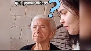 👵✨N&atilde;o Vou Gravar V&iacute;deo! S&oacute; se a Vaca Tossir.