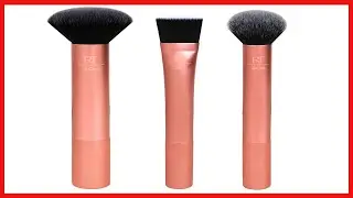 Great product -  Real Techniques Flawless Base Makeup Brush Kit 2.0, Face Brush Set for Liquid, Crea