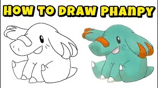 How to Draw Phanpy in Minutes &ndash; Create Ground-type Pokemon Easily
