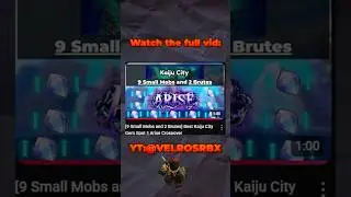 Best Kaiju City Gem Spot || Arise Crossover #roblox #arisecrossover #robloxshorts #velrosrbx