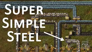 Super Simple Steel | Factorio 