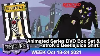 Animated Beetlejuice Series DVD & Retrokid Shirt! (delete)