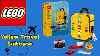 LEGO - Yellow Travel Suitcase - Speed Build - 40817