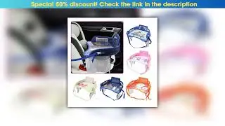 New Arrival Car Tray Table For Children Kids Baby Safety Seat Fence Mini Cartoon Oxford Cloth Water