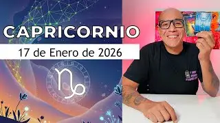 CAPRICORNIO | Hor&oacute;scopo de hoy 17 de enero 2026