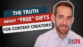 How are content creator & influencer gifts taxed??