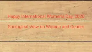 Why gender stratification Exists in Indian society?