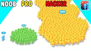 NOOB vs PRO vs HACKER in Count Master 2024 ALL LEVELS!
