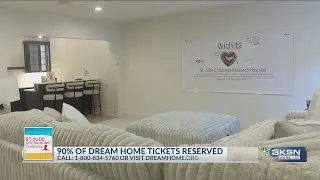 2025 St. Jude Dream Home Giveaway: 90% of tickets reserved
