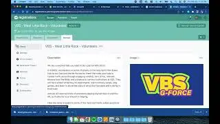 VBS 2023 - Updating Volunteer Registration