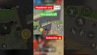 aim assist off training 1 v 1 #gaming #jonathan  #bgmishorts #nextlevelgaming #pubg #headshot