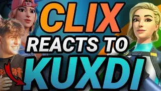 Clix Reacts to Kuxdi || Kuxdi reacts to clix reacting on him|| Fortnite india