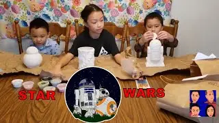 KIDS PAINTING STAR WARS CHARACTERS 1 | STAR WARS | THE SP8