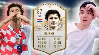 ШУКЕРМЕН. FIFA 21: DAVOR SUKER 87 MIDDLE ICON обзор игрока | ДАВОР ШУКЕР 87 средний кумир ФИФА 21