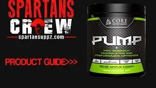 Core Nutritionals Core Pump Pre Workout | Spartansuppz.com