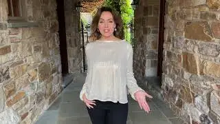 Winter White Sequin Top