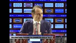 SALERNITANA: PAGANO FA CHIAREZZA SULLA “S.C.I.” - SERVIZIO TG SPORT DEL 28/01/2026