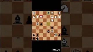 Queen sacirifice ⚔️❌🌟#chess