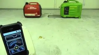 Honda EU2000i vs Lifan ESi2600IER sound comparison