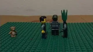 Teddy the evil bear (Lego stop motion animation)
