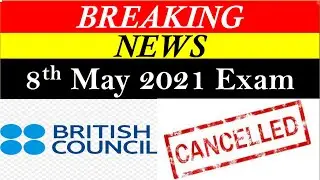 8th may ielts exam Cancelled, 13 may ielts exam, 20 may ielts exam, 29 may ielts exam Cancelled