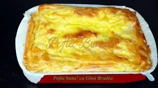 Placinta  cu iaurt si stafide, reteta simpla si rapida   | Gina Bradea (English subtitles)
