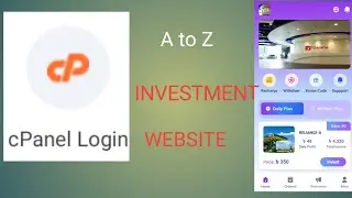 A to Z Investment Website &ndash; cPanel Login & Admin Control