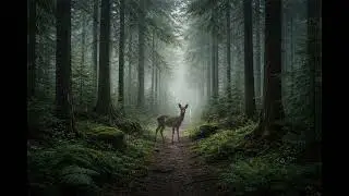 Rainy Forest – Natural Forest & Rain Sounds | Relaxing Ambience for Sleep & Study | 8 HOURS