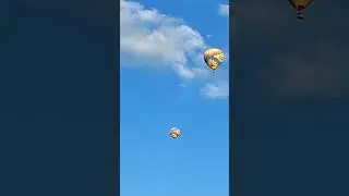Hot air balloons over Sonoran Preserve, Phoenix, AZ