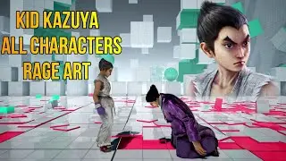 Tekken 7 Kid Kazuya All Characters Rage Art