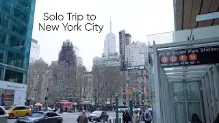 My First YouTube Video | Solo Trip to New York City