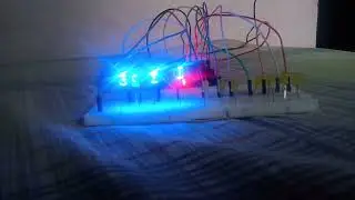 Dancing wave of LED's with arduino