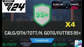 EA FC 24 EF DE CALG/DTH/TOTT/H.GOTG/FUTTIES 95+ COMPLETADO X 4 INTENTOS -NOS SALDRA LO QUE BUSCAMOS?