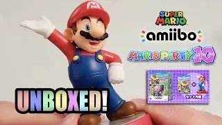 Mario Party 10 + Super Mario Amiibo Box Set UNBOXED!