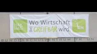 Wirtschaftsmesse HAK Traun - Rundgang - Countdown vor dem Start