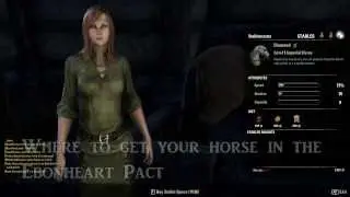 ESO How to get your Mount - Ebonheart Pact