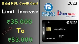 Bajaj RBL Super Credit Card Limit Increase | How To Increase Limit Bajaj RBL Credit Card | Bajaj RBL