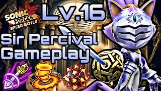 Sonic Forces Speed ​​Battle — геймплей сэра Персиваля (макс.)