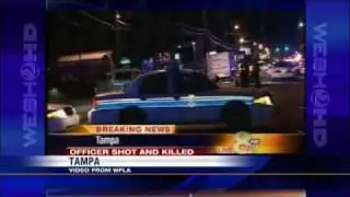 Tampa Police Officer Fatally Shot