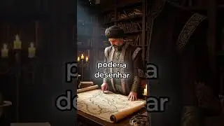 🗺️ O Mapa Antigo que Mostra a Ant&aacute;rtida Sem Gelo! 😱 #curiosidades #mundoestranho