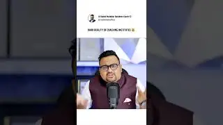 DARK REALITY OF COACHING INSTITUTES 🤯 | #upsccoaching #rahulmalodia #viralshorts