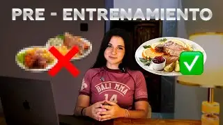 Qué COMER antes del EJERCICIO si eres PELEADOR (más ENERGÍA y sin sentirte LENTO)