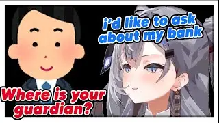 Zeta's Voice is so soft that Account Officer think she is a child
